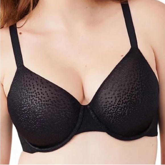 Wacoal Other - WACOAL Back Appeal Underwire Contour Bra 853303 Color Black Size 40DD